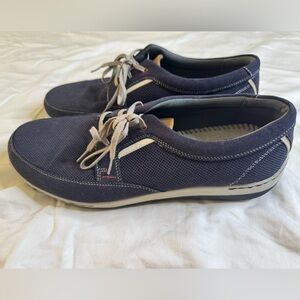 Dunham Fitswift Oxford Men’s Casual Lace Up Shoes (Navy Blue); Size US 11.5